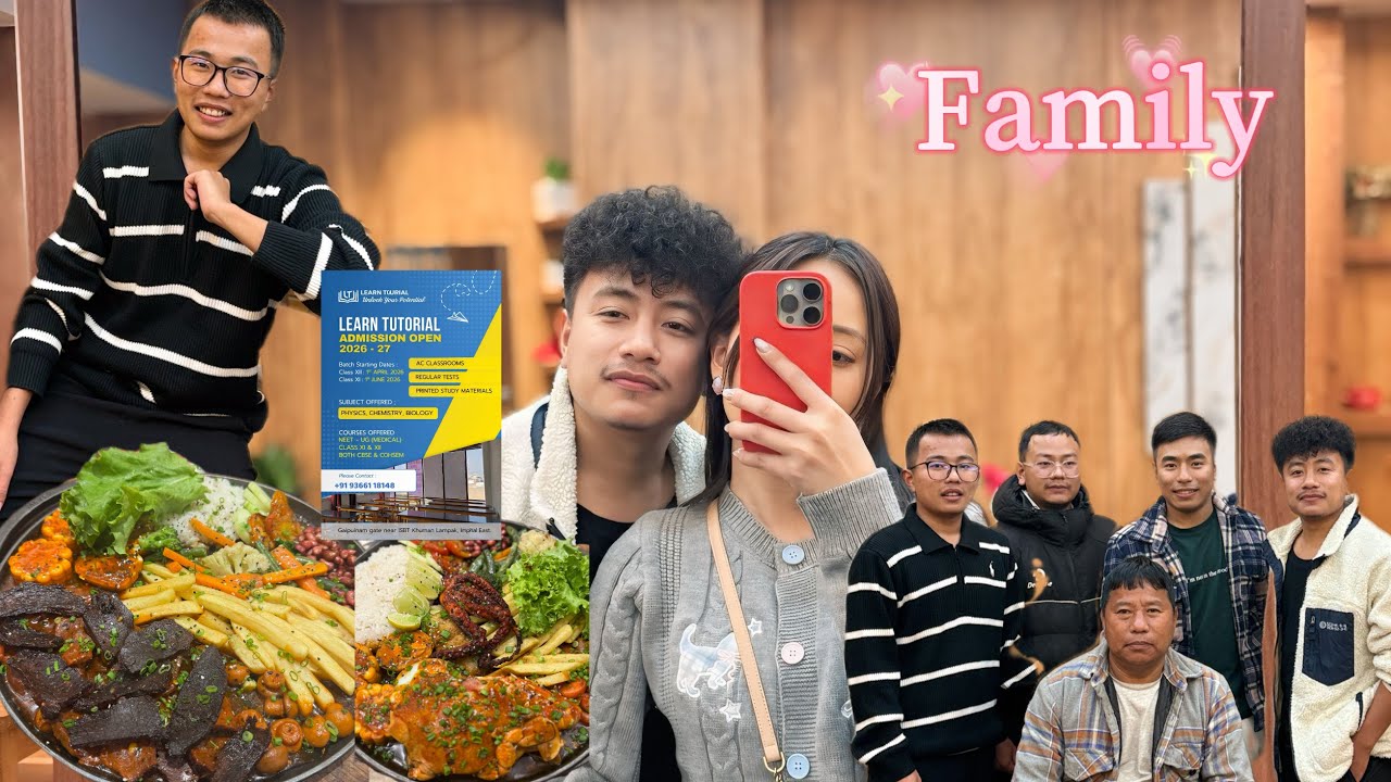 Family dinner 🥘🍝🍤🍲