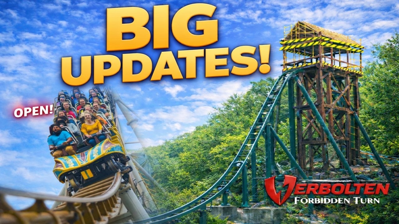 Большие новости в Busch Gardens Williamsburg! Пантеон возвращается, новости о Verbolten и многое ...