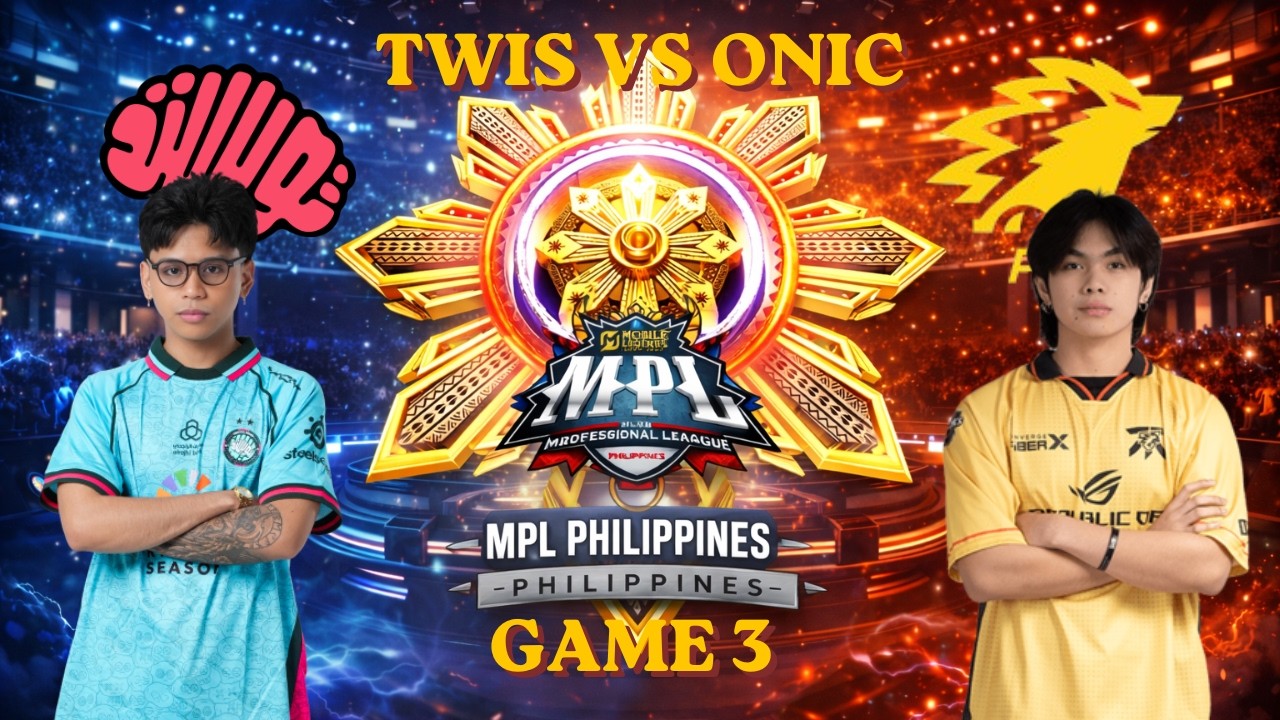 TWISTED MINDS VS ONIC PH - GAME 3 |  REGULAR SEASON l WEEK 1 |  MPL PH S17