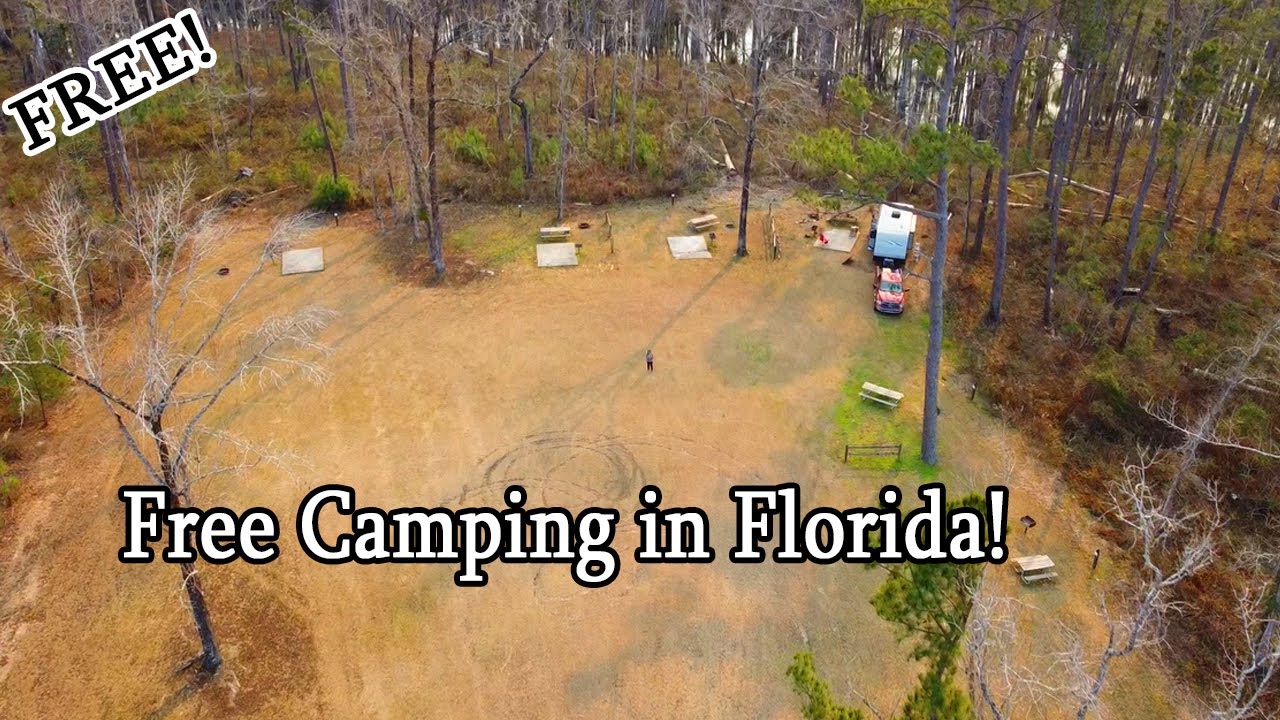Free Camping in Florida Water Management Areas!