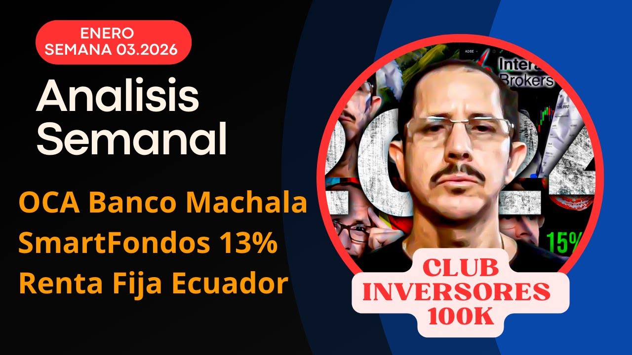 OCA Banco Machala |  SmartFondos 13% Rentabilidad analisis de su cartera.