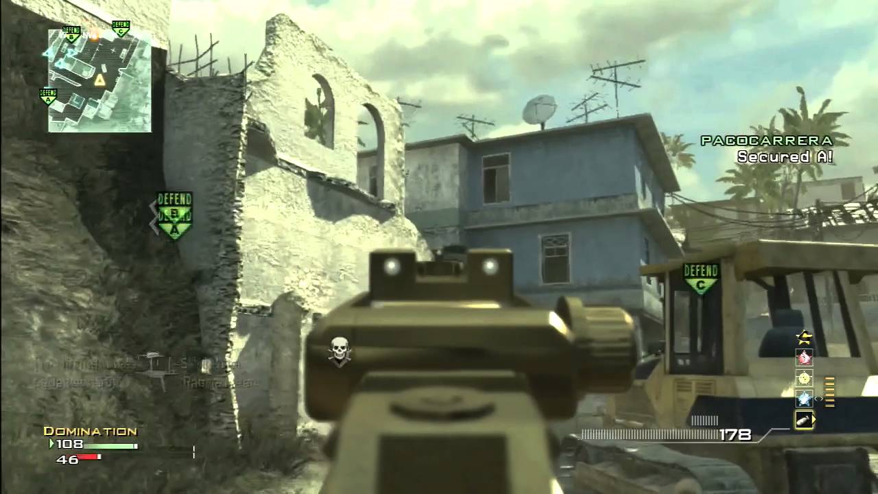 MW3: *SOLO* Triple MOAB w/ MP7 On Mission! (INSANE CLUTCH!)