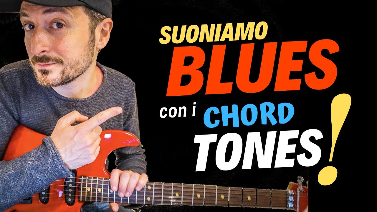 Suoniamo il Blues con le note degli accordi e la scala pentatonica | con Vince Carpentieri