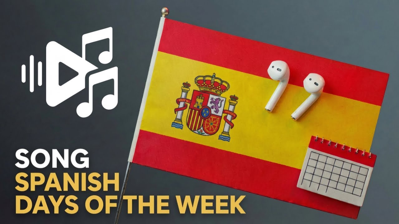 Days of the Week in Spanish (Song) | Les Jours de la Semaine en Espagnol | Wochentage auf Spanisch