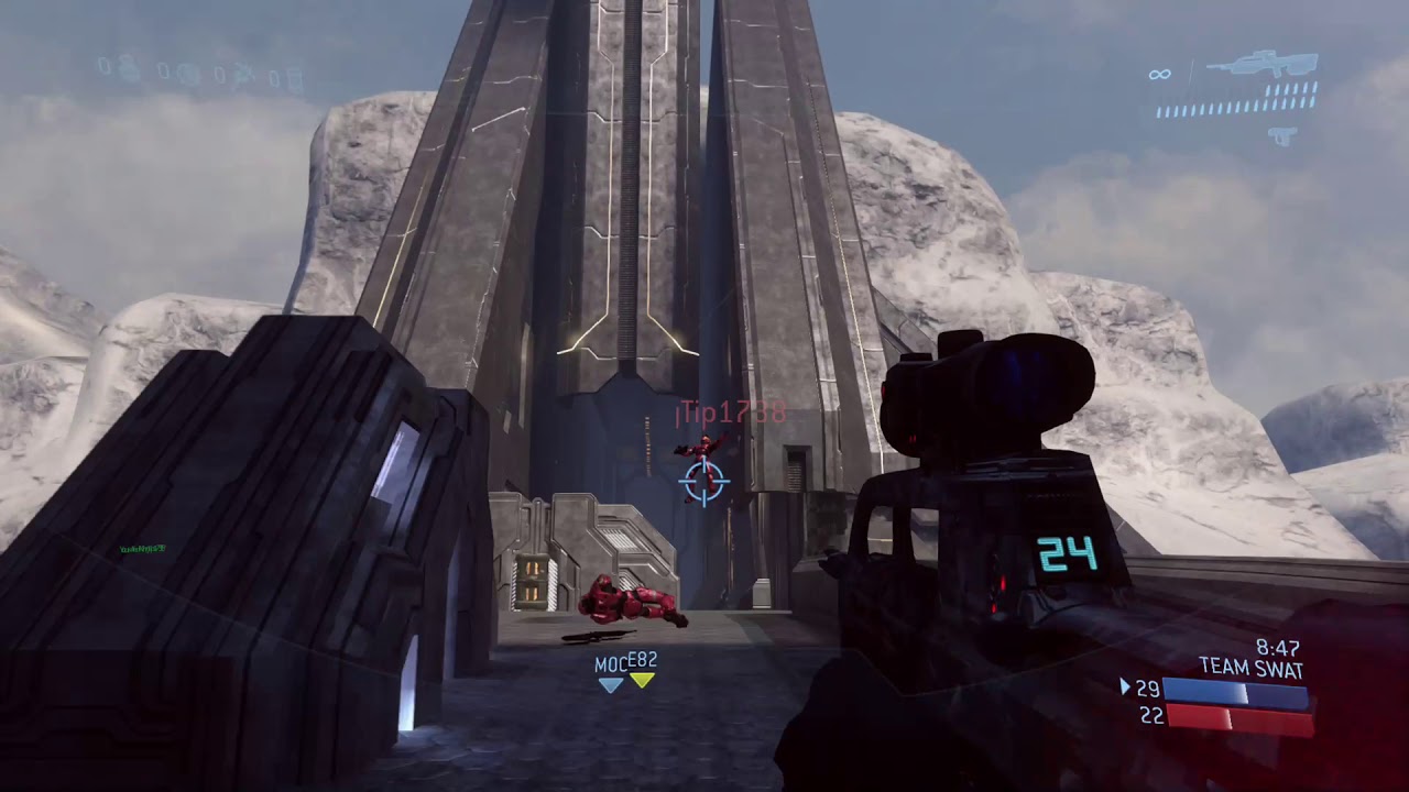 Halo 3 Multiplayer MCC #63 - Team Swat - Narrows