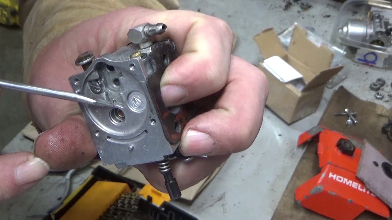 John's XL-101 Carburetor Repairs!  Walbro SDC-1 Cracked High Speed Needle Housing!