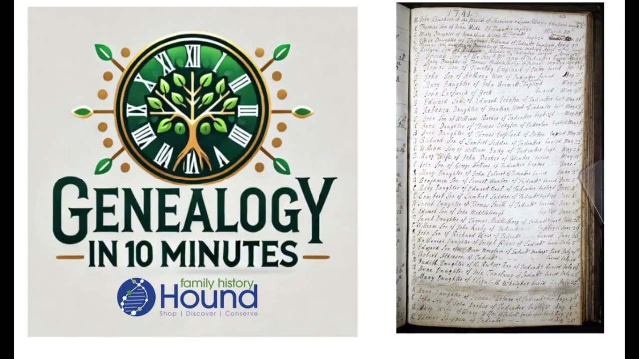 Genealogy in Ten Minutes - Transcribing a Document Made Easy