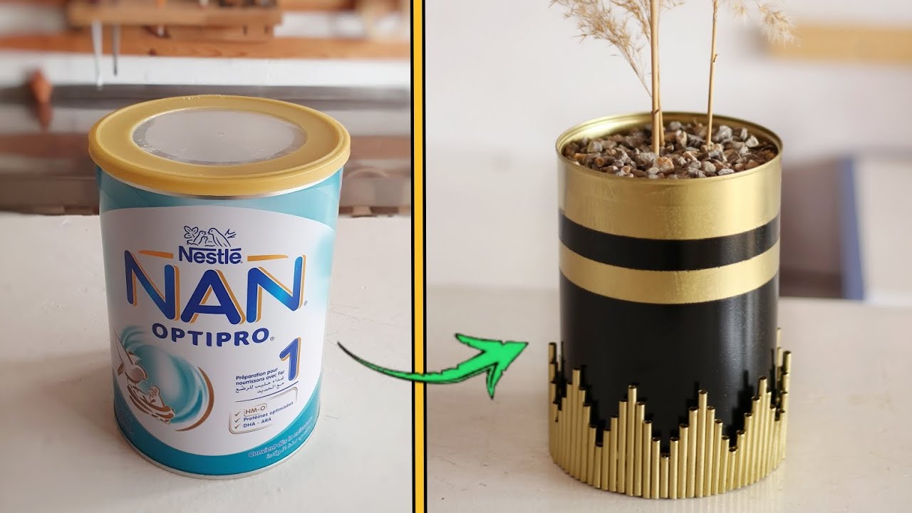 اعادة تدوير علب الحليب /فكرة سهلة لإعادة تدوير علب الحليب /لن ترمي علب الحليب بعد الآن