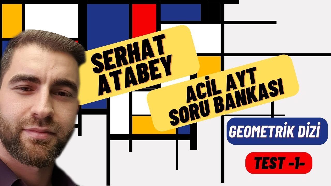 Geometrik Dizi Test -1- | 2023 ACİL MATEMATİK AYT SORU BANKASI ÇÖZÜMLERİ