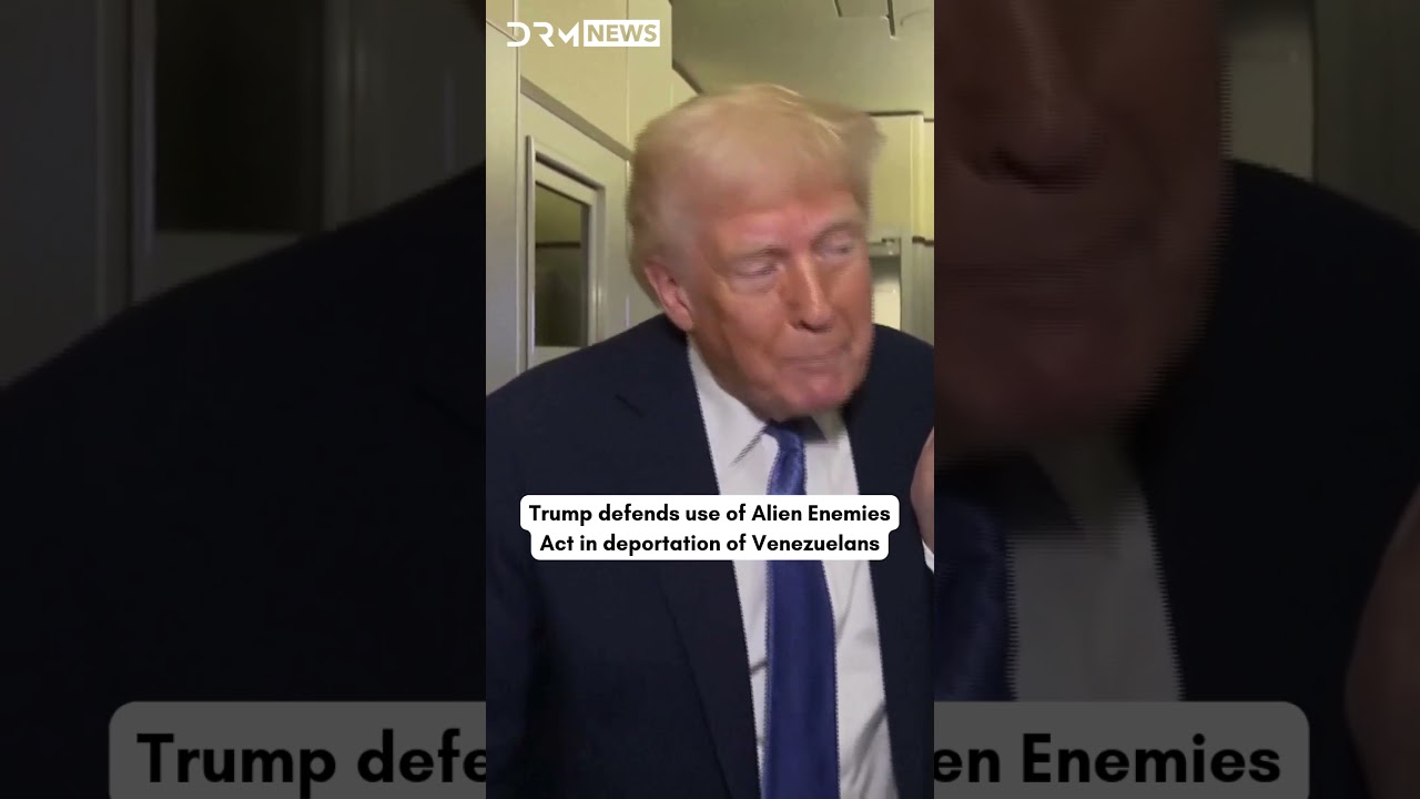 Trump Defends Use of Alien Enemies Act for Venezuelan Deportations | AC1G