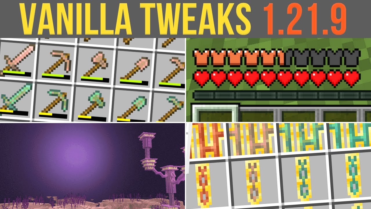 Капля медного века | Vanilla Tweaks 1.21.9