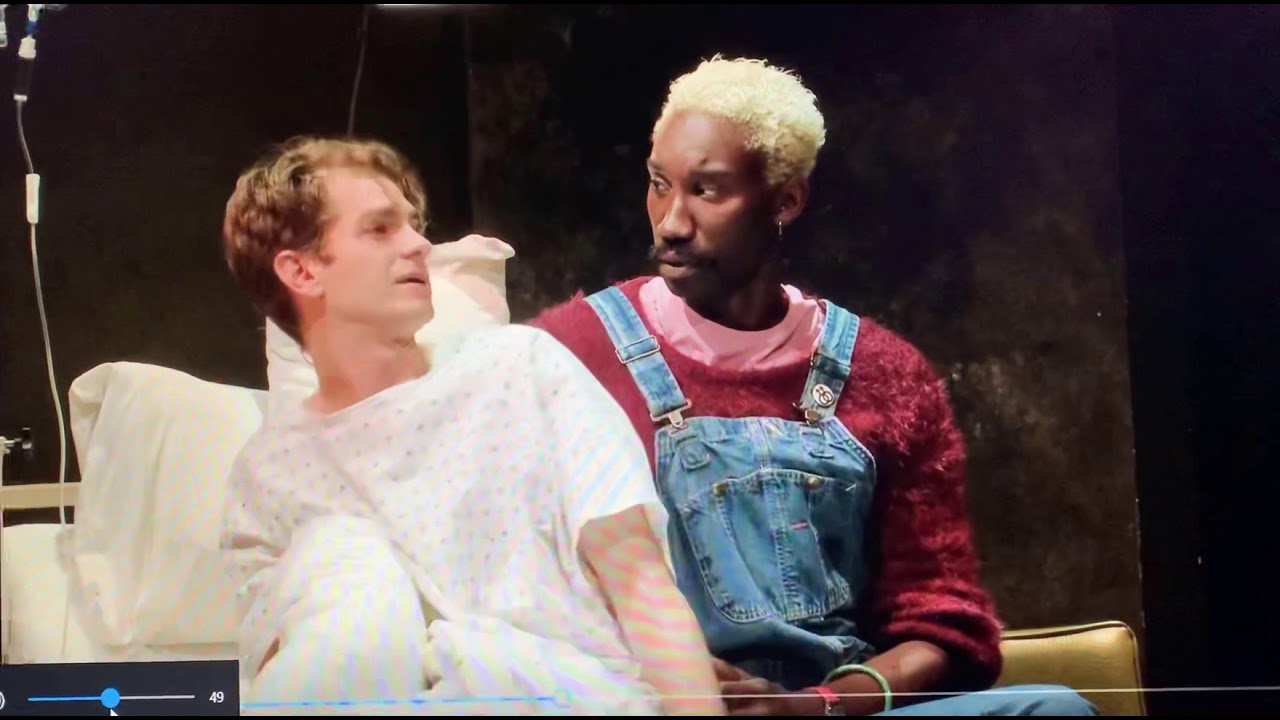 Prior/Belize hospital scene part 2 Angels in America - Andrew Garfield