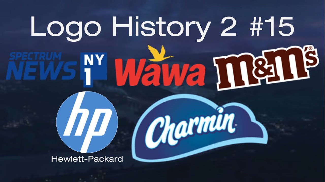 История логотипа 2 #15 — Spectrum News NY1, Wawa, M&M’s, Hewlett-Packard и Charmin