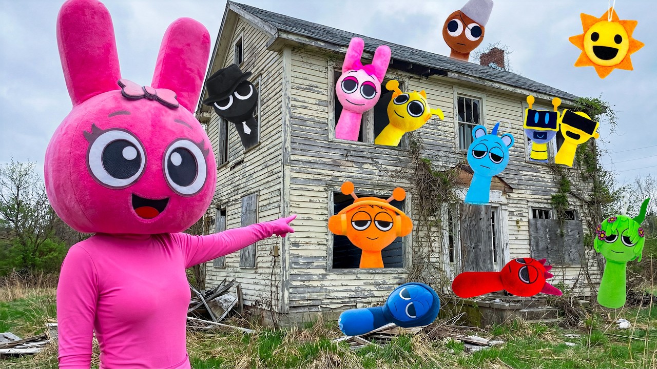 Pinki Searches the Abandoned House for Hidden Sprunki