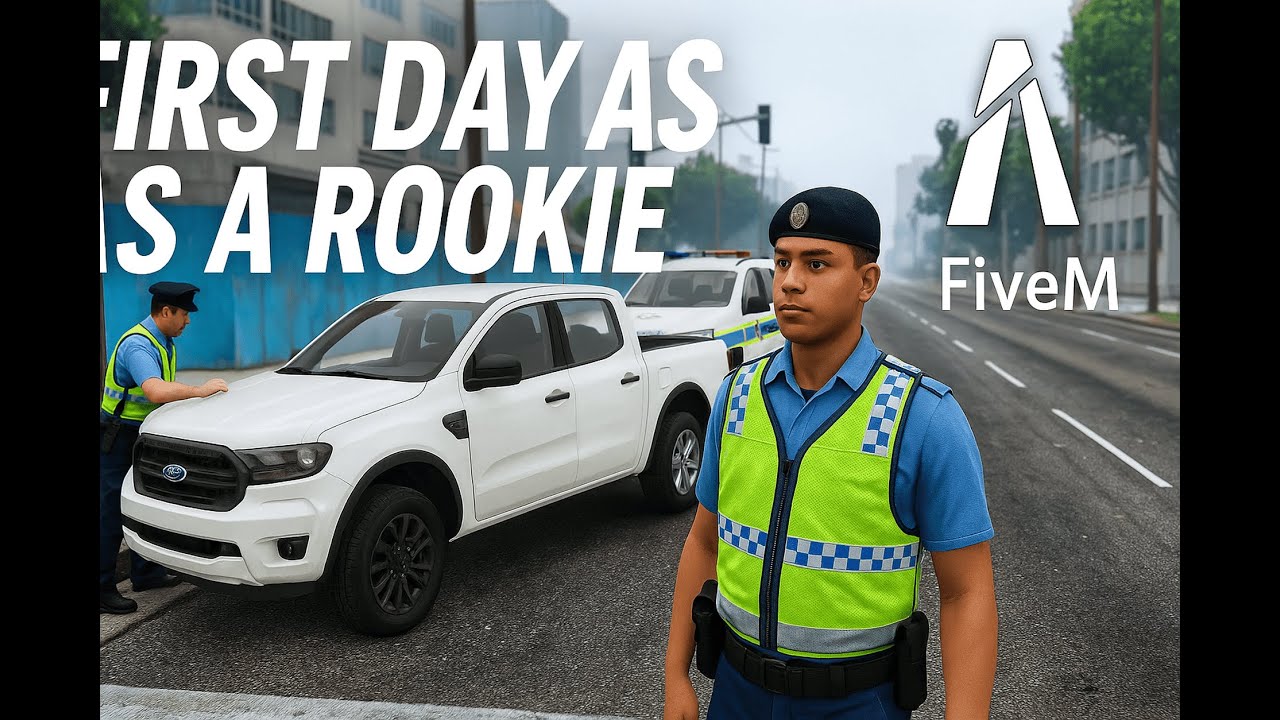 First Day as a Rookie Cop in FiveM | Pellegrini Valley RP Patrol Begins!