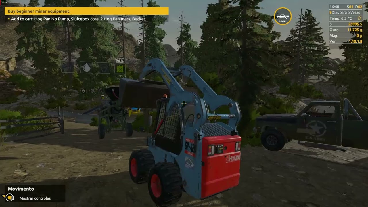 agora sim o separador de magnetita funcionou Gold Mining Simulator