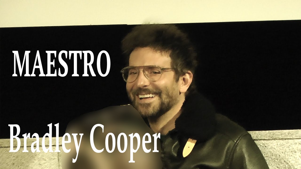 Maestro - Bradley Cooper and Steve Morrow Interview. Neuehouse Hollywood, CA February 23, 2024