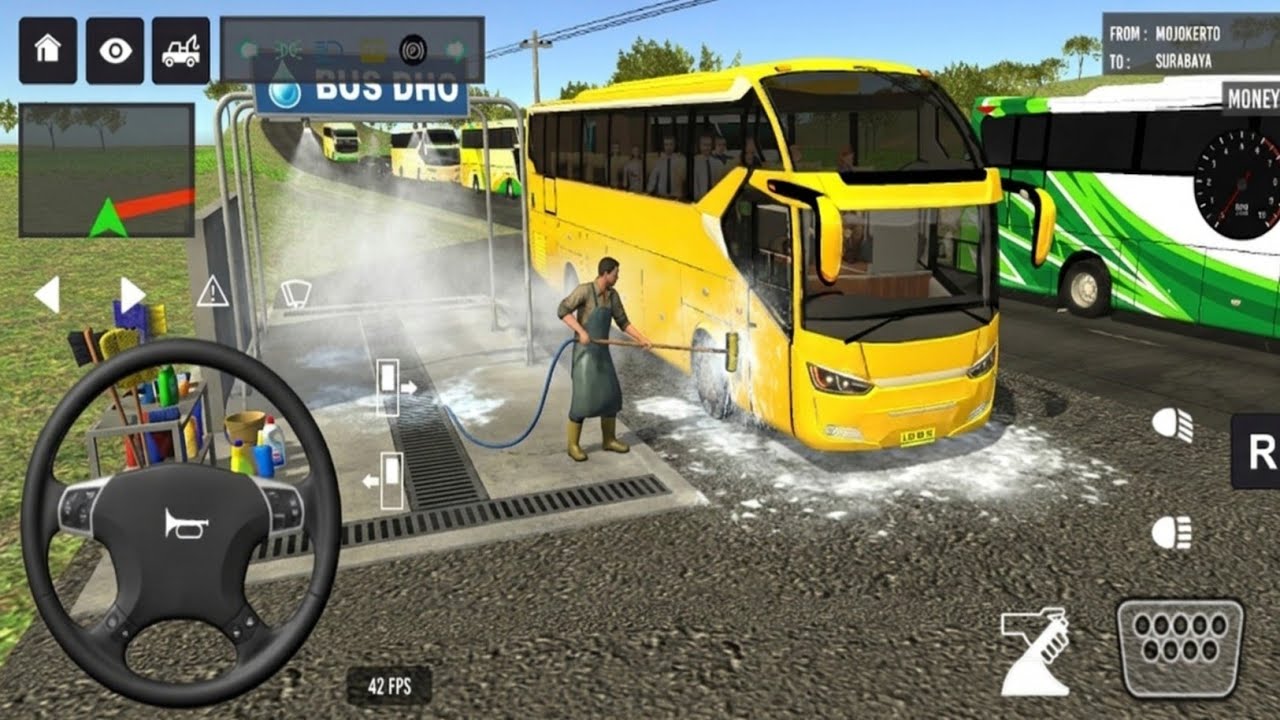 Indonesia Coach bus driving 💥 🤷| Euro bus simulator 2026 Android gameplay #game 1 Part 50