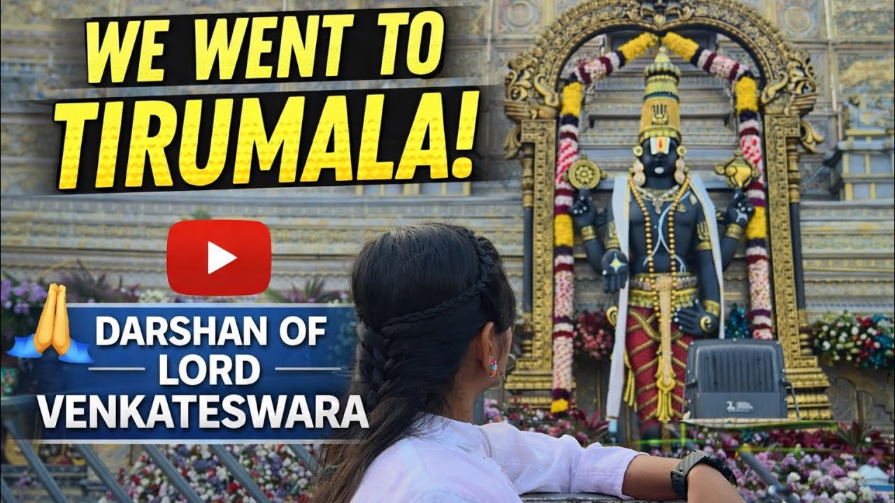Family తో తిరుమల కి వెళ్ళం | Akshitha Royal 