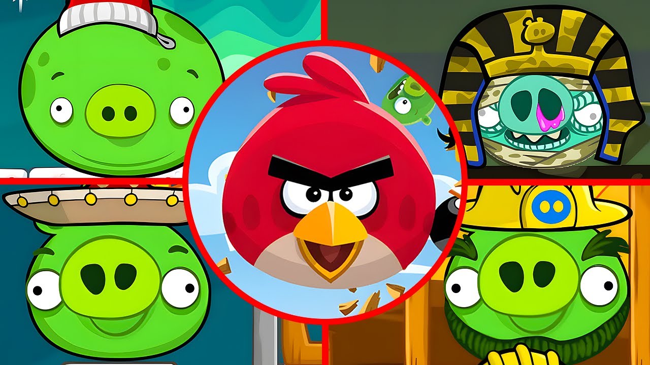 Angry Birds Maker Custom 30 - All Bosses (Boss Fight)
