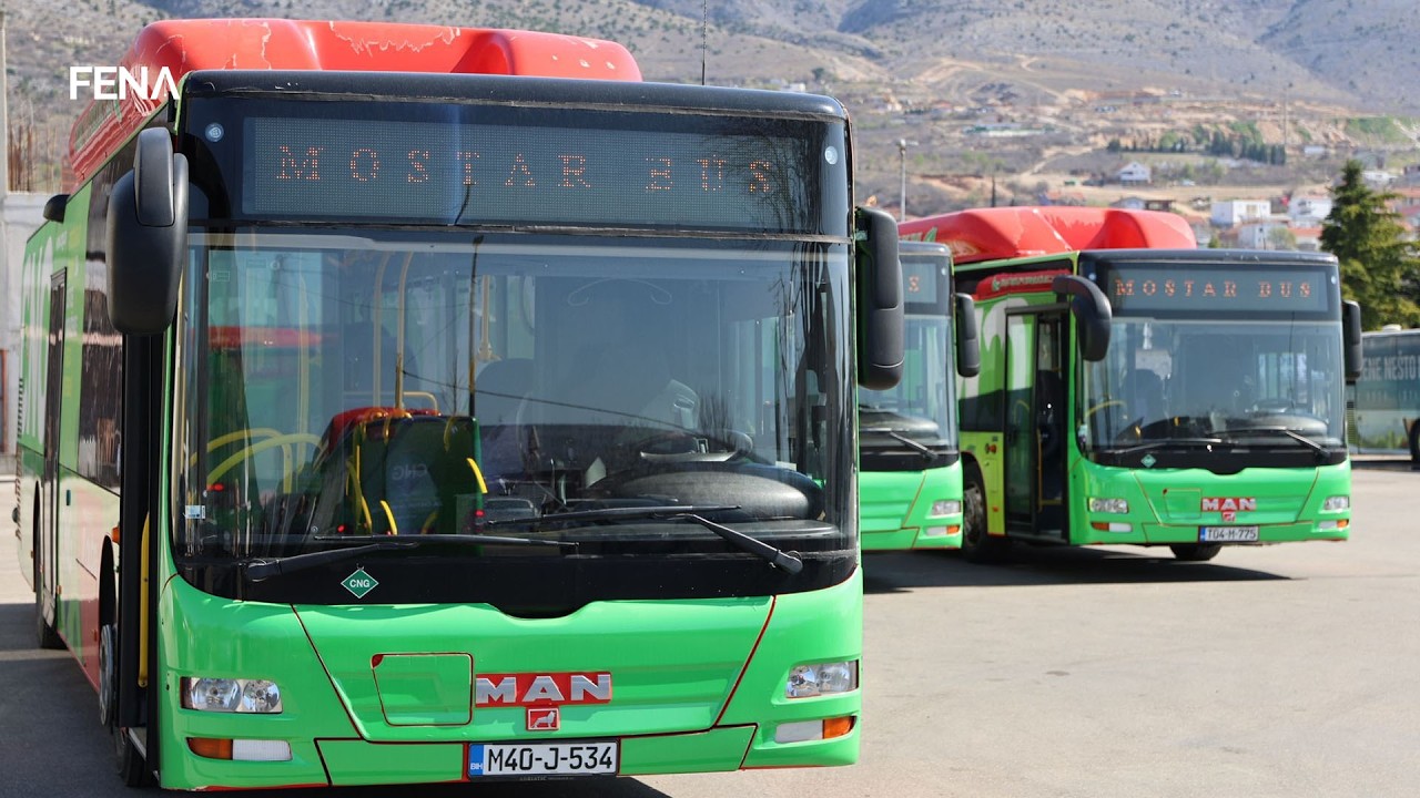 Mostar bus u promet pustio četiri autobusa na plin