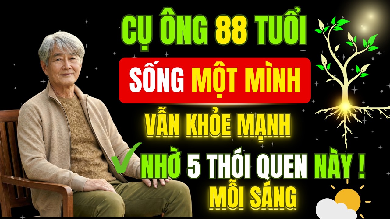 Cụ Ông 88 Tuổi Sống Một Mình Vẫn Khỏe Mạnh, Bí Quyết Nằm Ở 5 Thói Quen Buổi Sáng |Hạnh Phúc Tuổi Già