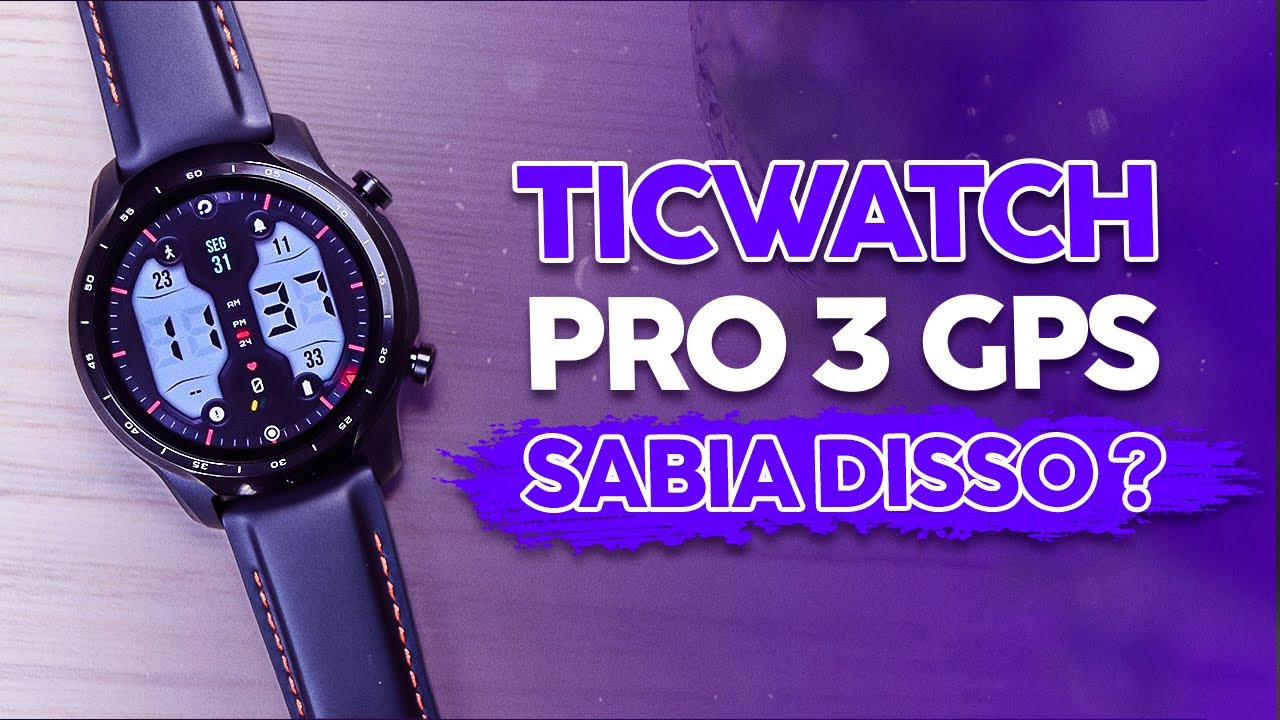 TicWatch Pro 3 GPS! DICAS incríveis que Você Precisa Conhecer