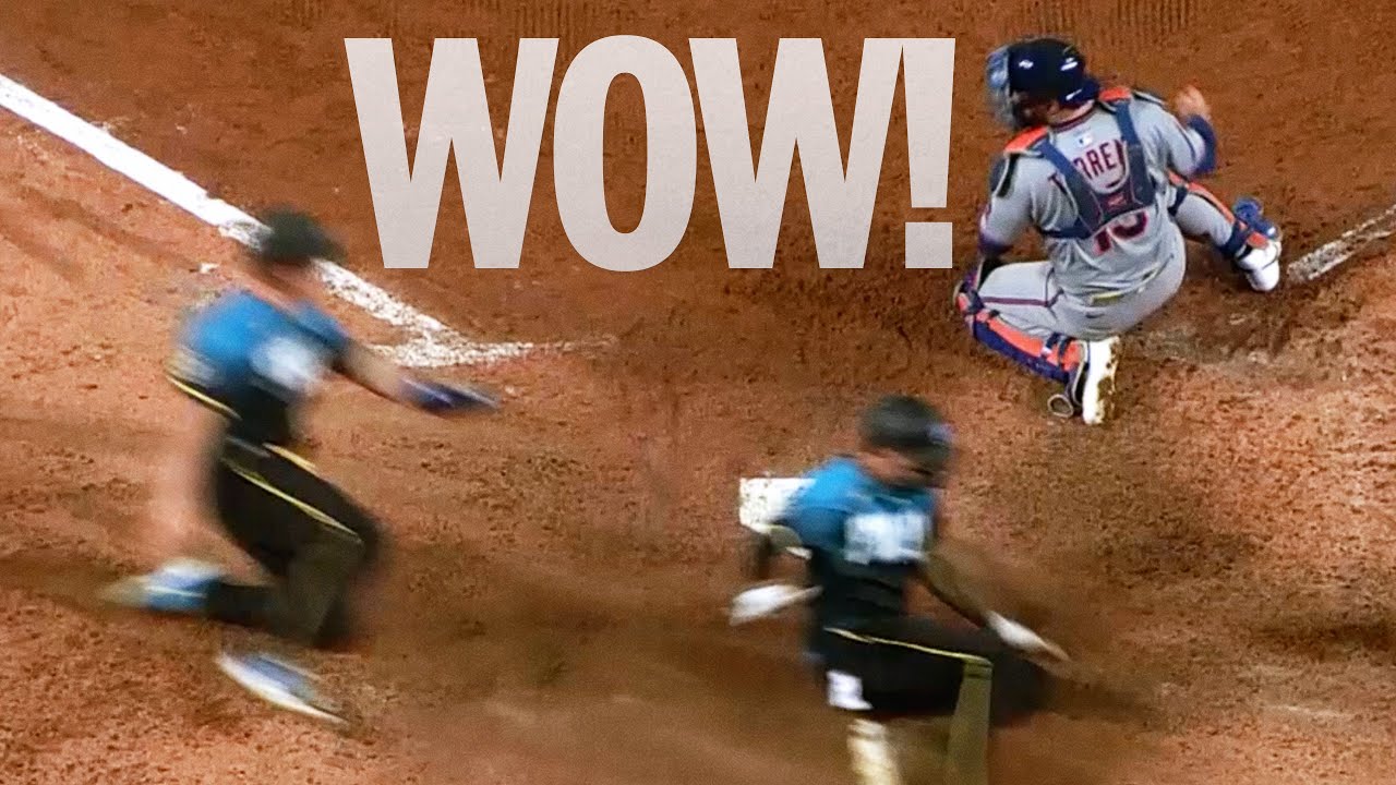 CRAZIEST PLAY OF THE YEAR?! 😳 Two Phillies players score AT THE SAME TIME!  🤯