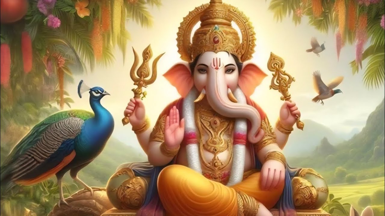 Vishnu and Ganesh's katha!! 🙏🏻🙏🏻💞💞🌟🌟 #ganesh #vishnu #vighnaharta #lakshmi 