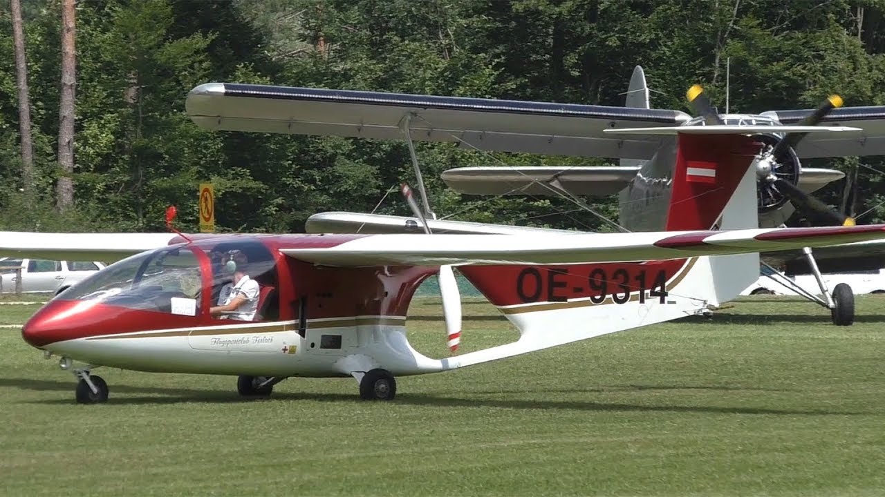 Brditschka HB-23/2400 takeoff and landing at Airfield Ferlach | OE-9314