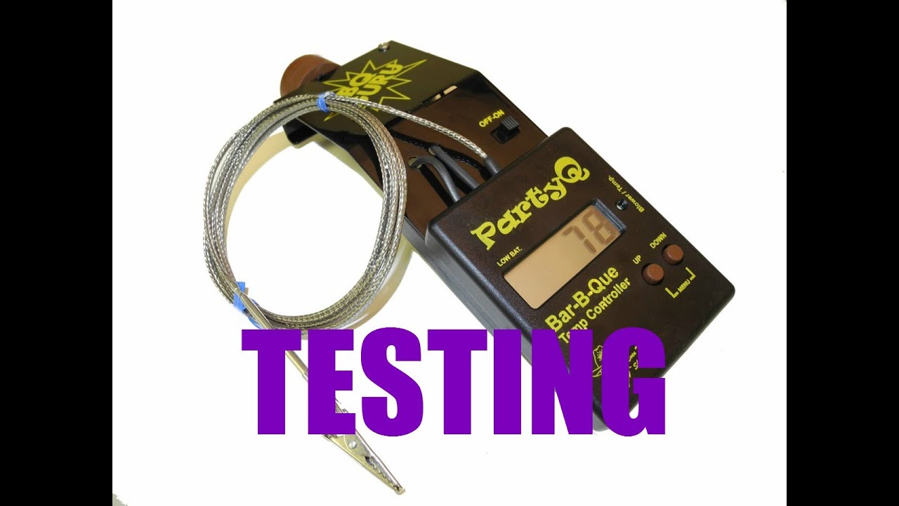 Testing PartyQ bbq controller - Pitmaster X