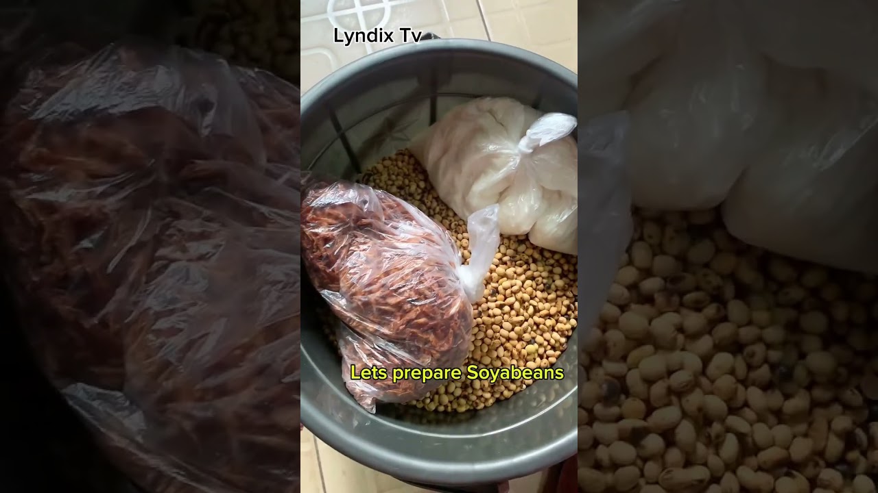 Best way to prepare your Soyabeans powder #youtubeshort