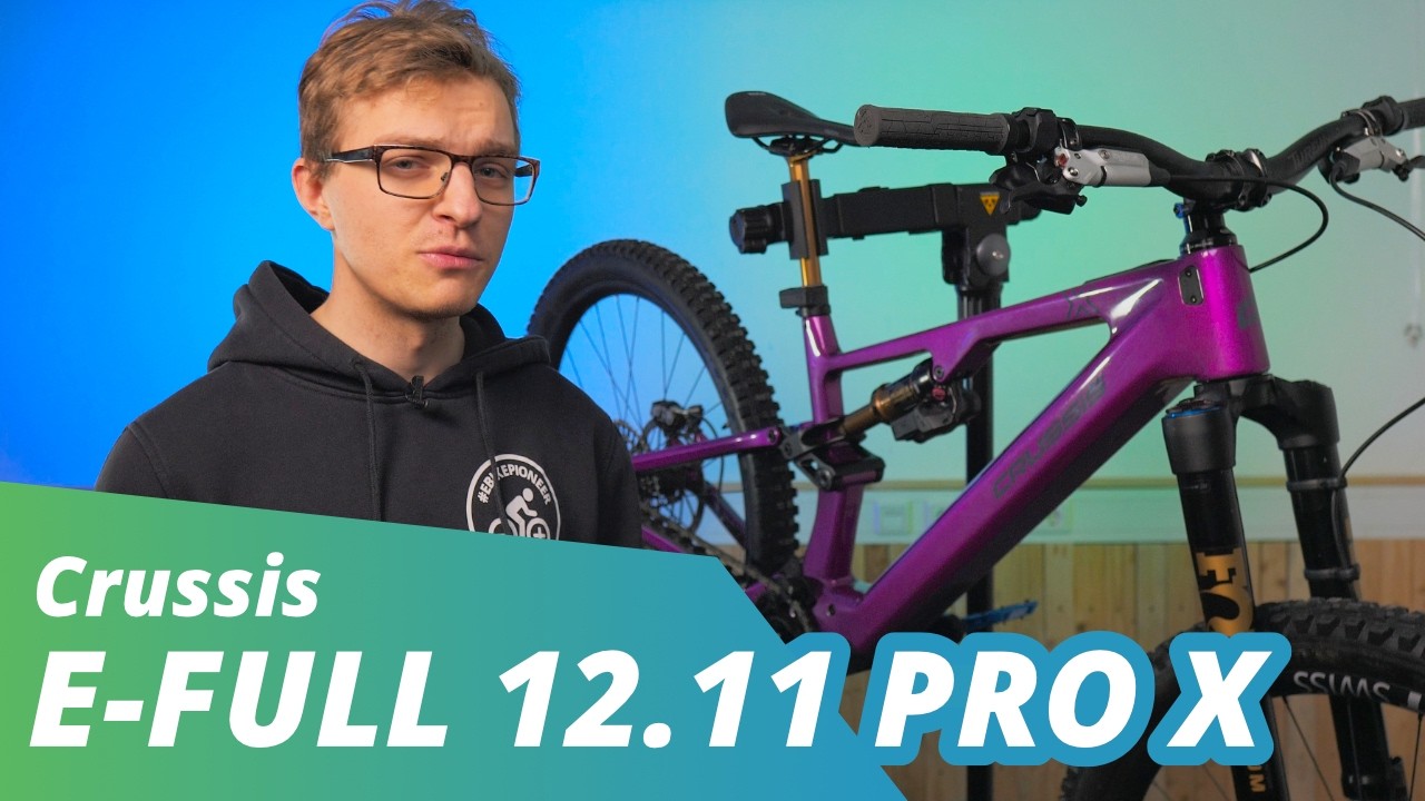 🤯 What a Machine! 👉 Crussis E‑Full 12.11 Pro X - Full Bike Presentation