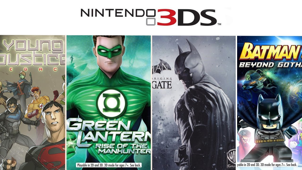 DC Superheroes Games for 3DS
