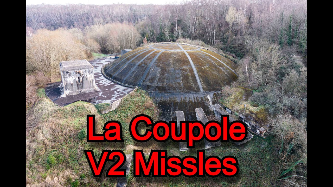 Завод по производству ракет V-2 в Ла-Куполе, Северная Франция, времен Второй мировой войны.
