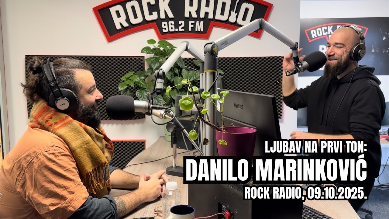 Ljubav na prvi ton: DANILO AMAN ZAMAN (Rock Radio, 09.10.’25)