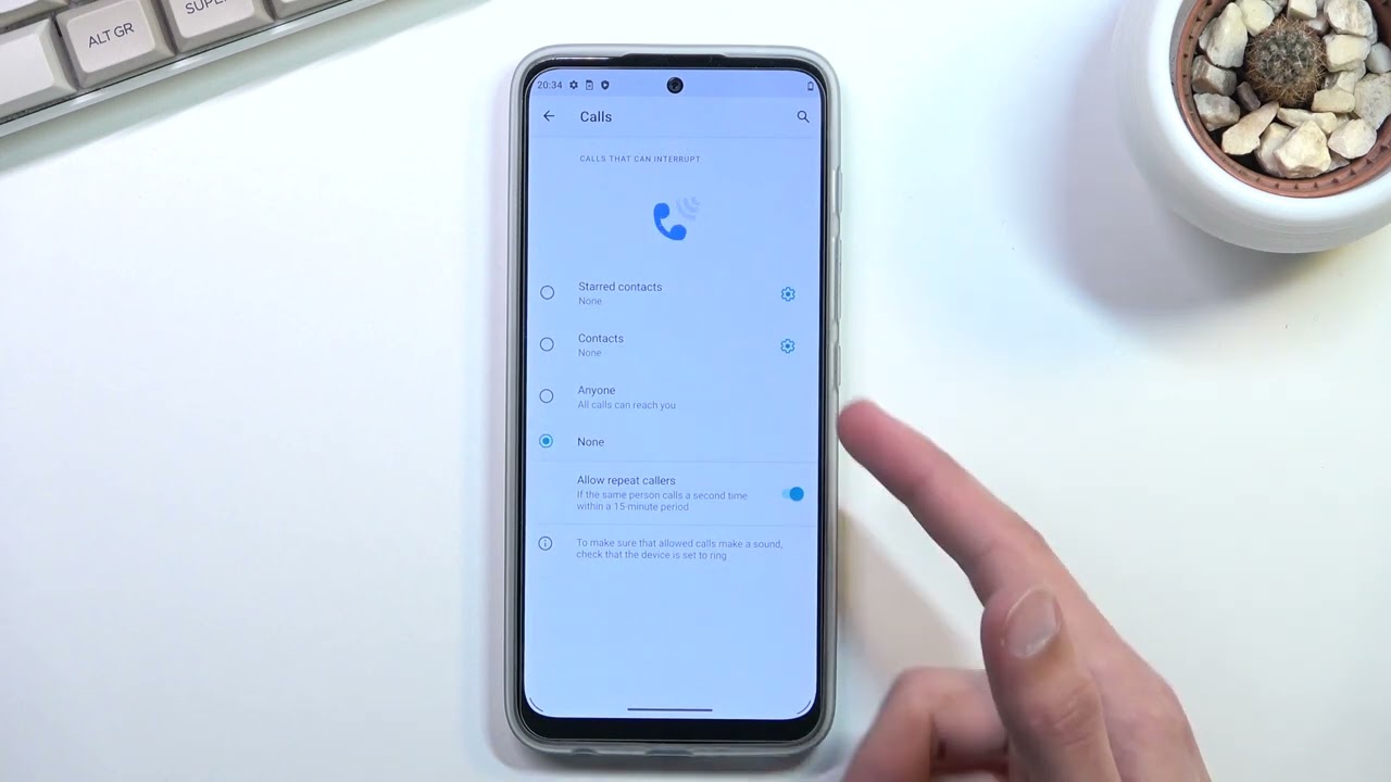 How to Activate Do Not Disturb Mode on MOTOROLA G71 5G - Set Up DND Mode