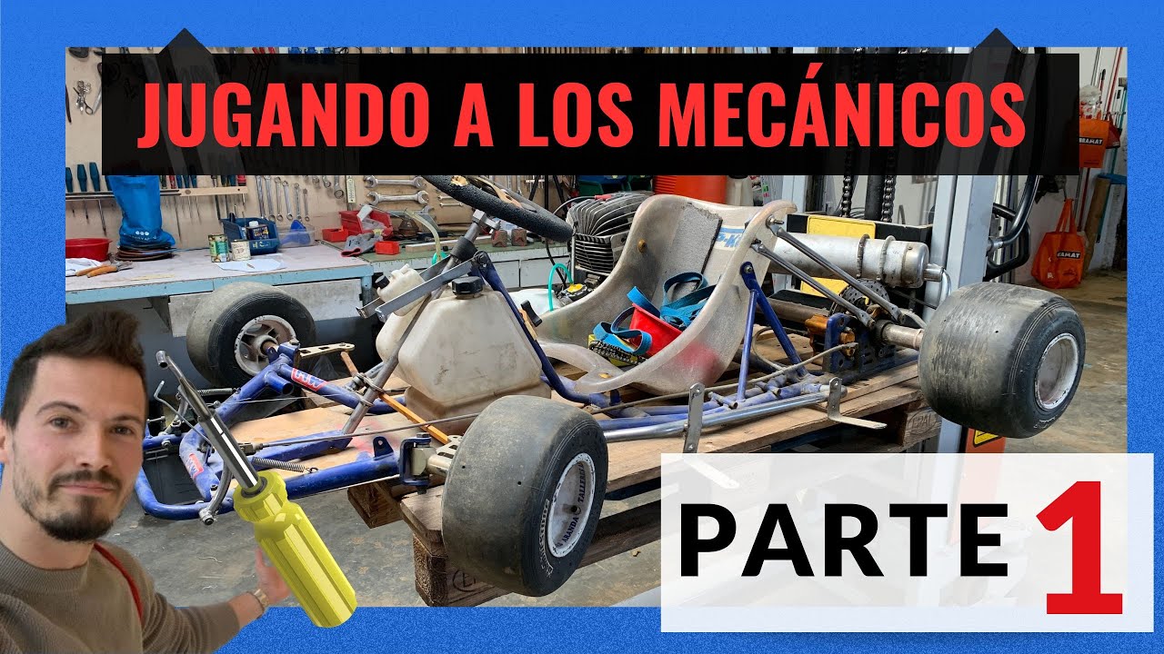 RESTAURANDO KART 100cc 2T | ROTAX  CHASIS MW | PARTE 1: 30CV y 58Kg Corre más que el F1 de ALONSO 🏎️