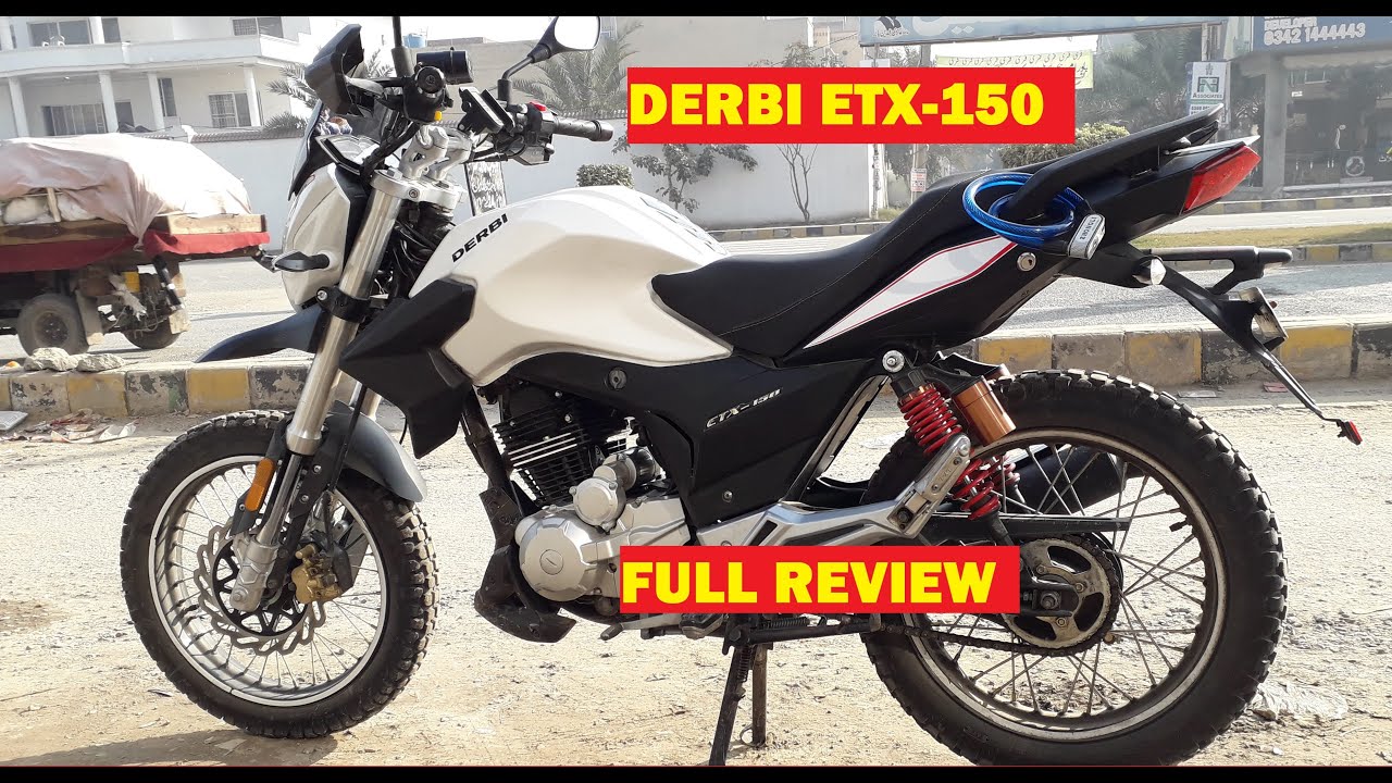 DERBI ETX-150 COMPLETE & FULL REVIEW FULL SPECIFICATION | SA BIKES |