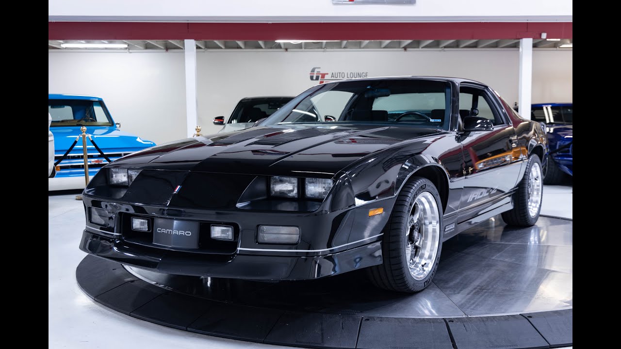 1986 Chevrolet Camaro Z28 IROC-Z Startup & Walk Around | For Sale at GT Auto Lounge 