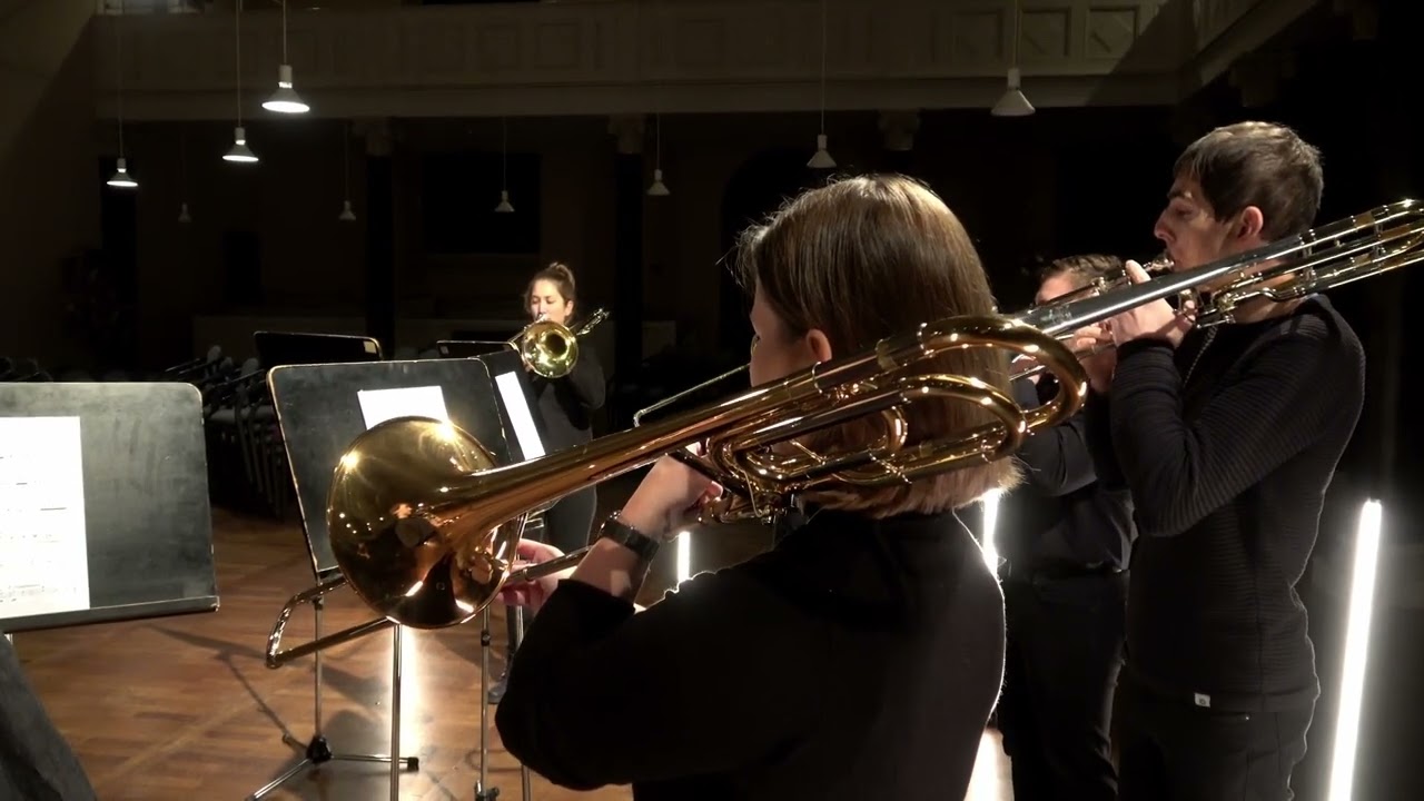 Tochter Zion (Arrangement: David Gnedel), Posaunenensemble der BFS Musik Dinkelsbühl