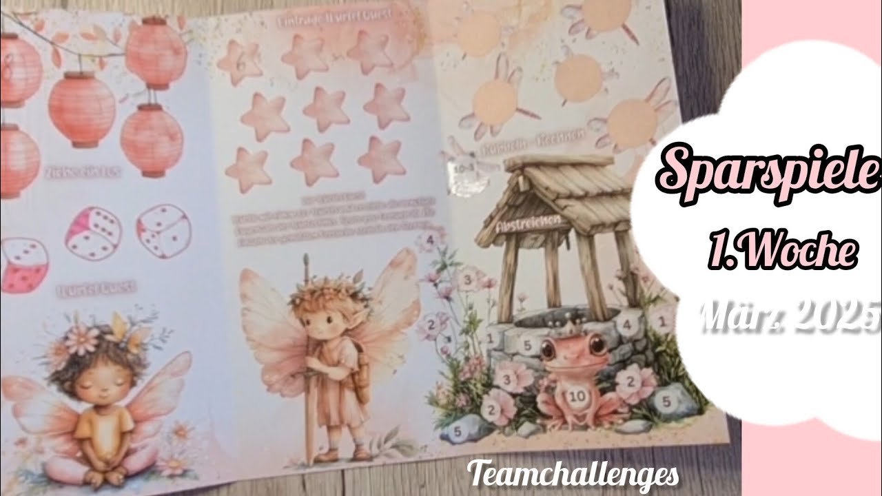 Sparspiele 🎲 1.Woche März 2025 Teamchallenges