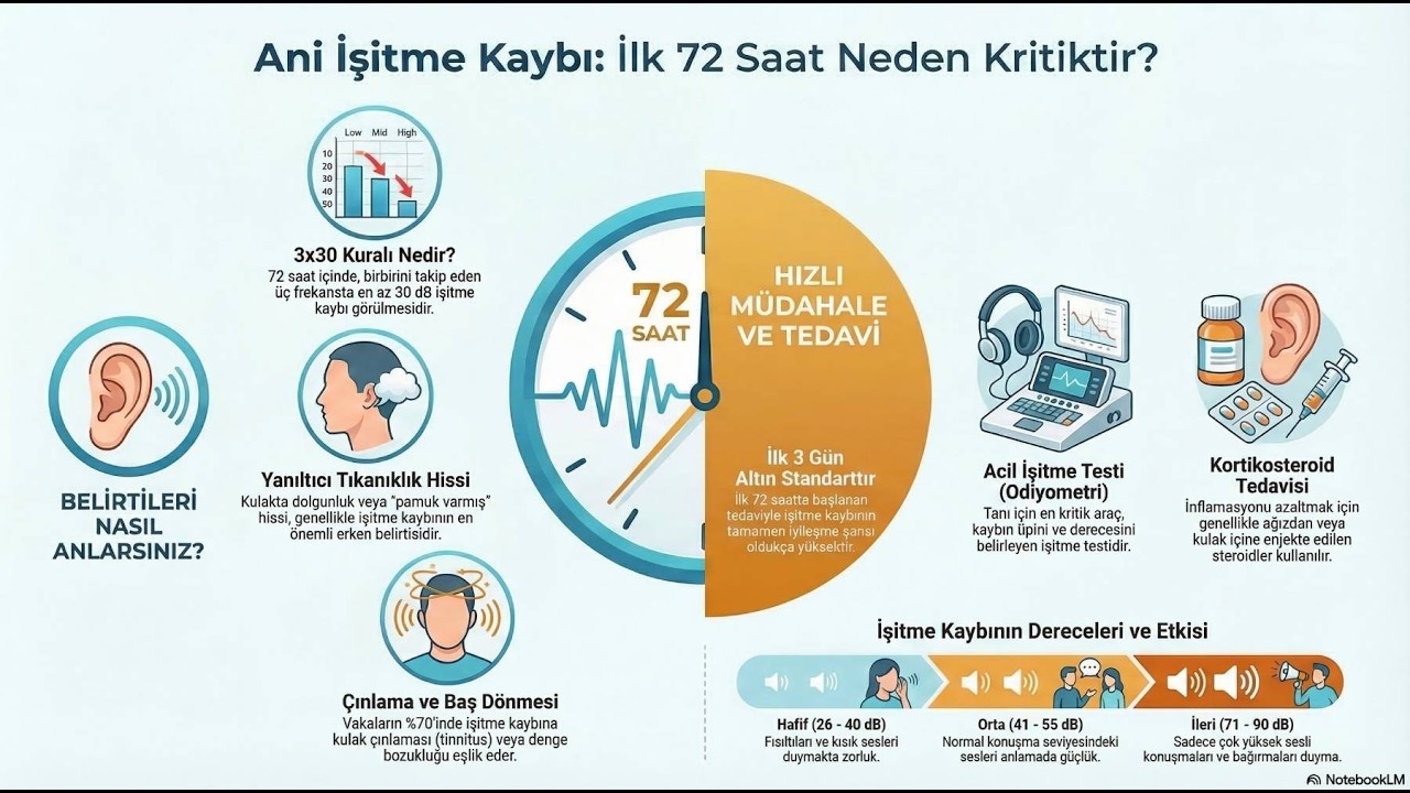 Ani İşitme Kaybı Nedir?