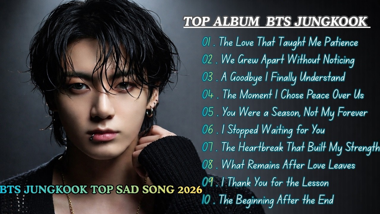 BTS JUNGKOOK Good Vibes Music Plylist • Most PopularEnglish Song 2026 - Calm & Soft