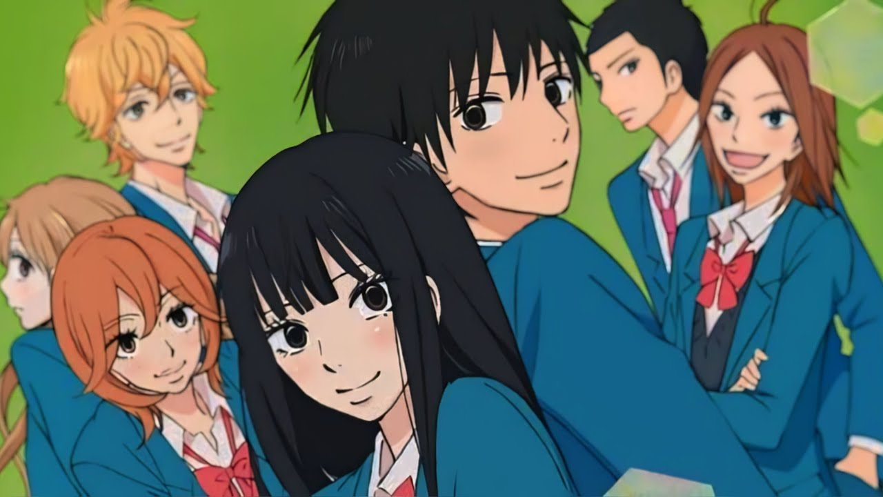 بنت لطيفة بس كل زملائها بيخافوا منها لحد مبتقابل بطلنا القمر وكل حاجه بتتغير ملخص انميkimi ni todoke