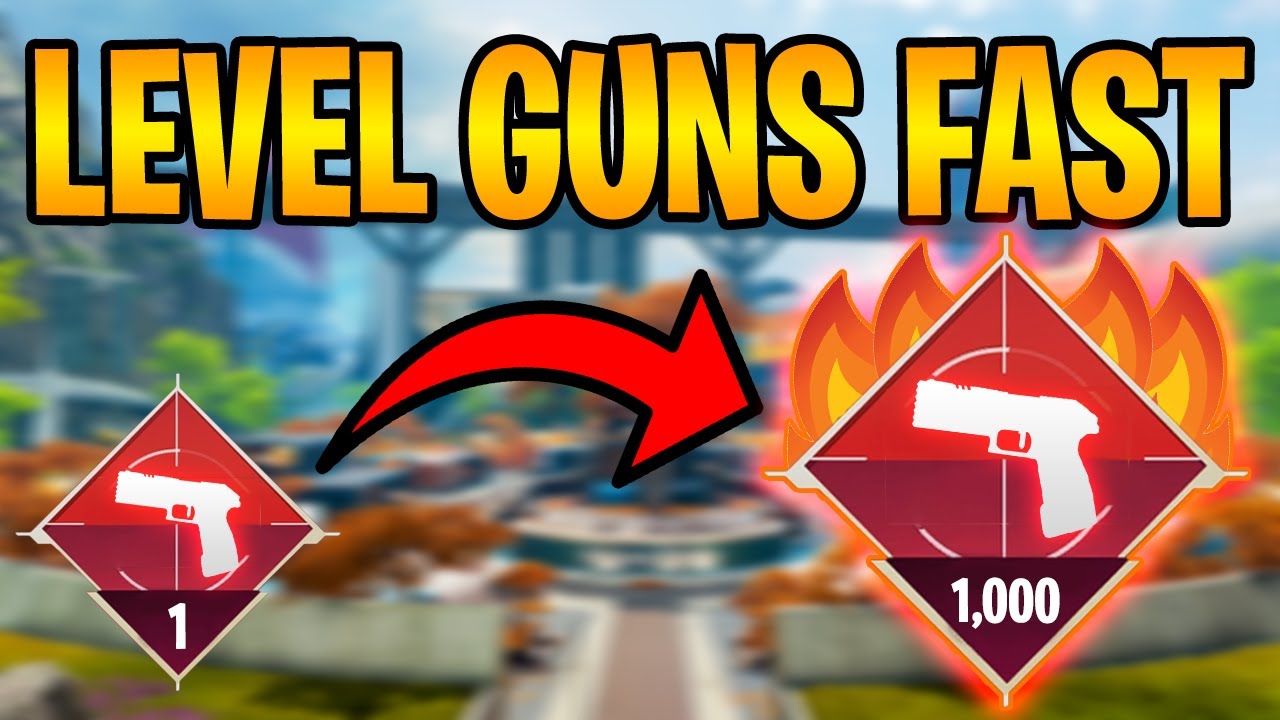 Apex Legends HOW TO LEVEL GUNS UP FAST [Tips & Tricks]