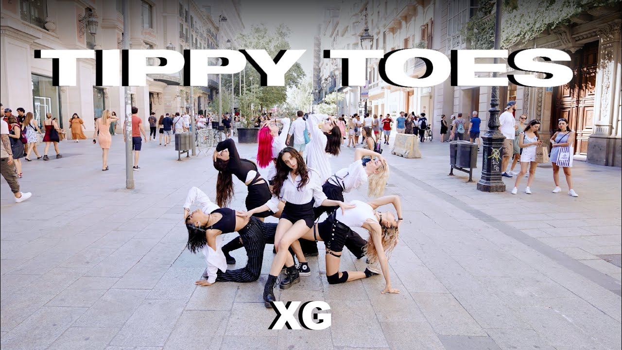 [DANCE COVER IN PUBLIC | BARCELONA] XG - Tippy Toes | Dance cover  by DEEP SAYER from Barcelona
