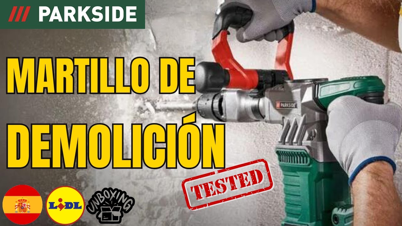 MARTILLO DE DEMOLICIÓN Parkside PAH 1300 B1 ESPAÑA ESPAÑOL LIDL