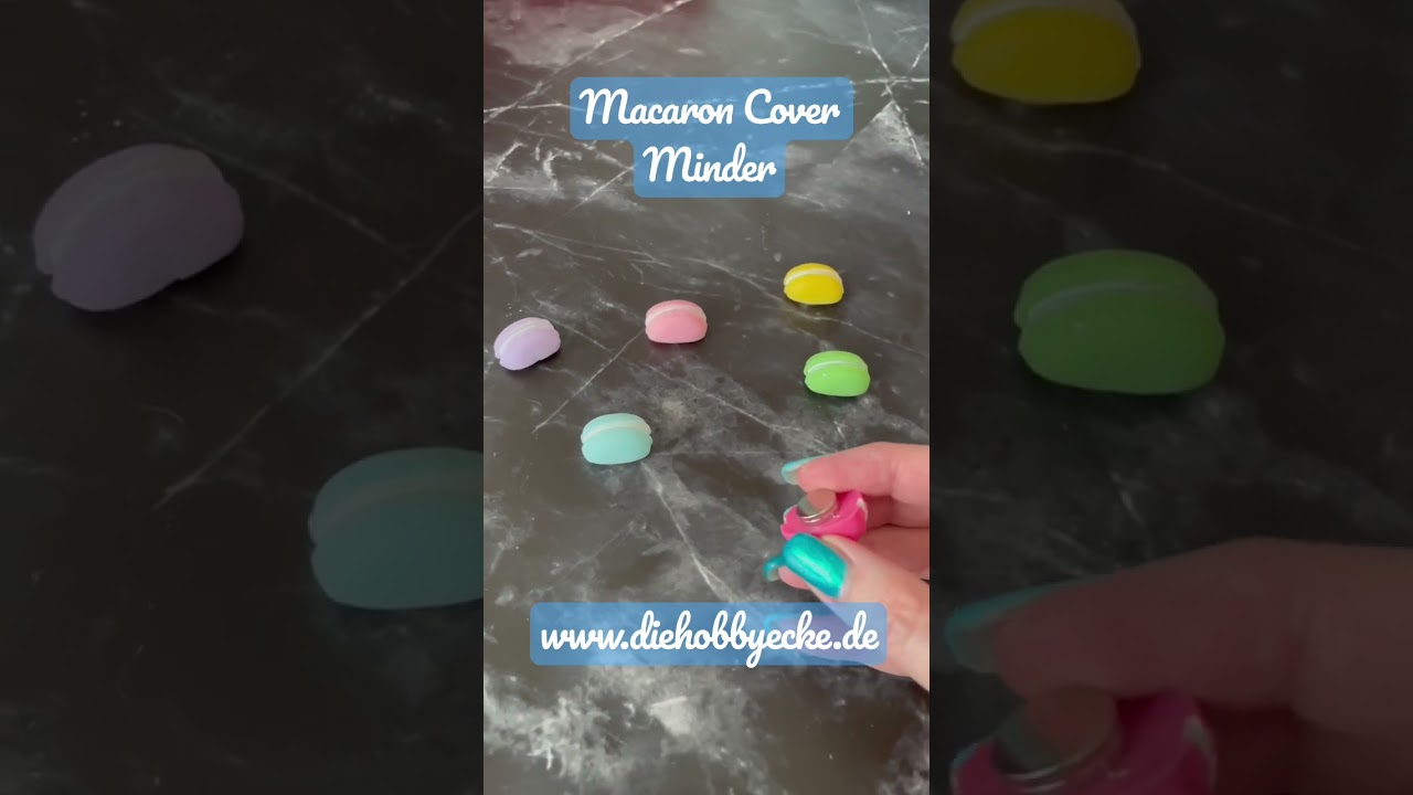 Diamond Painting / neu im Shop Cover Minder Macaron