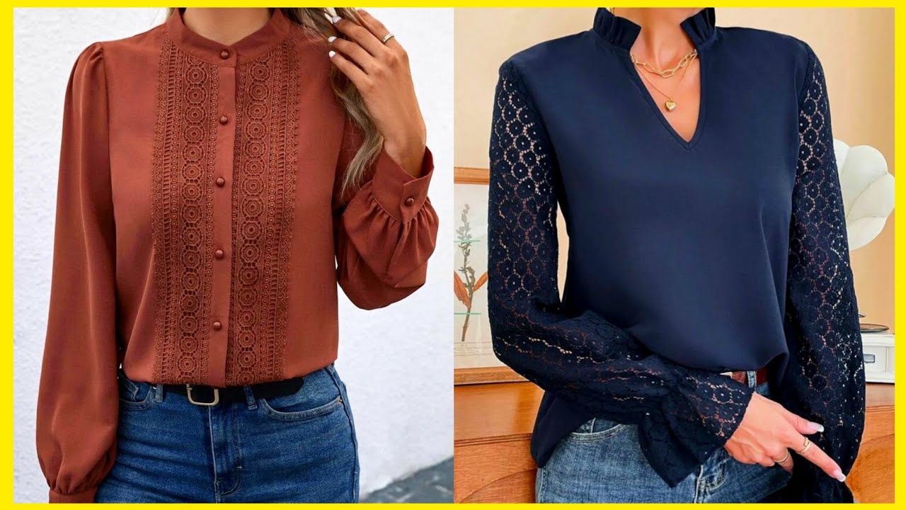 blusas elegantes e maravilhosas tend&ecirc;ncias da moda